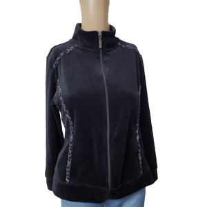 Style & Company Women's Jacket Deep Black Petite Medium